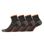 Black & decker X2 Paires de Chaussettes /Orange Black + Decker BXCL. Coloris disponibles : Gris