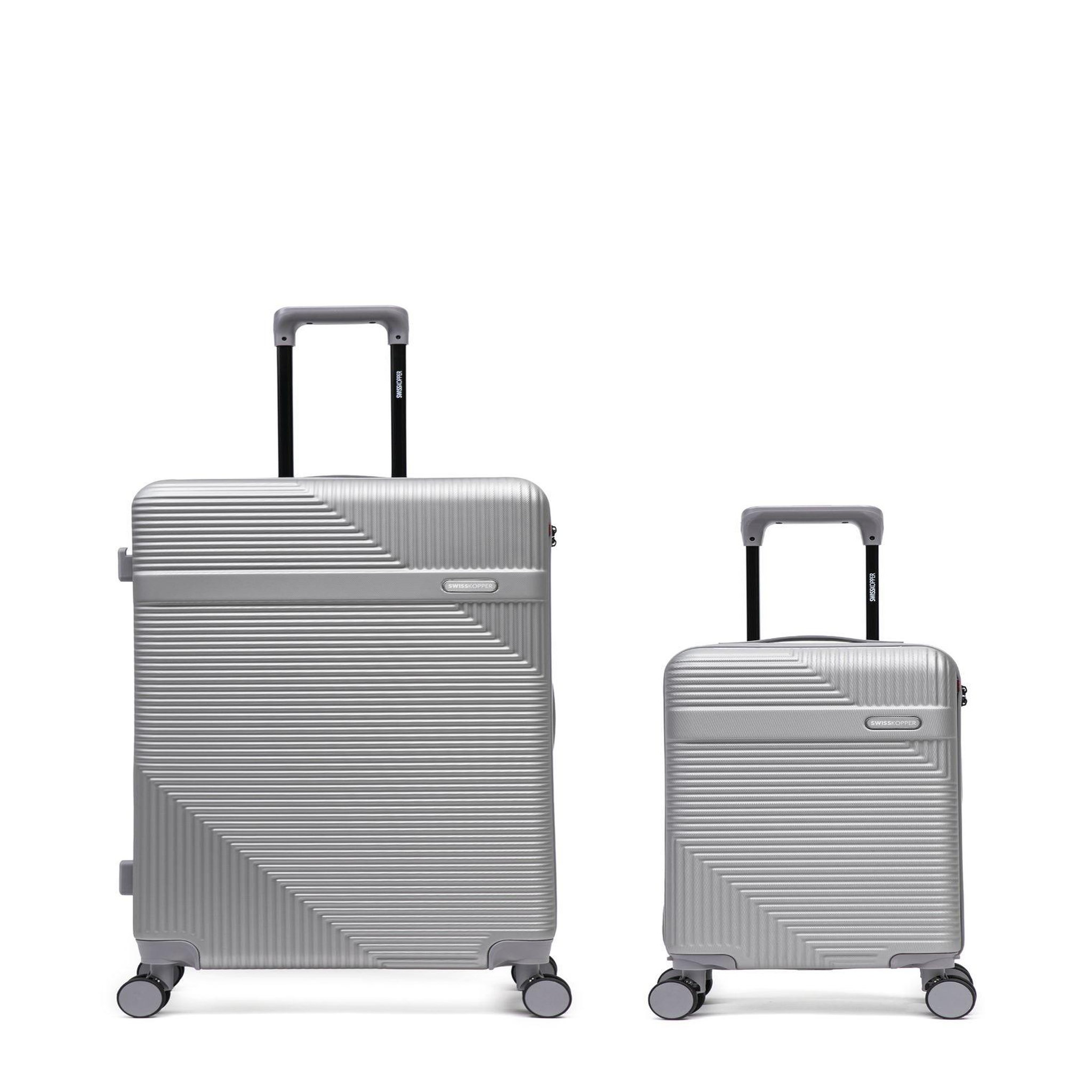 SWISS KOPPER Lot de 2 Valises Rigides Grand Format et Cabine XS WOHLEN