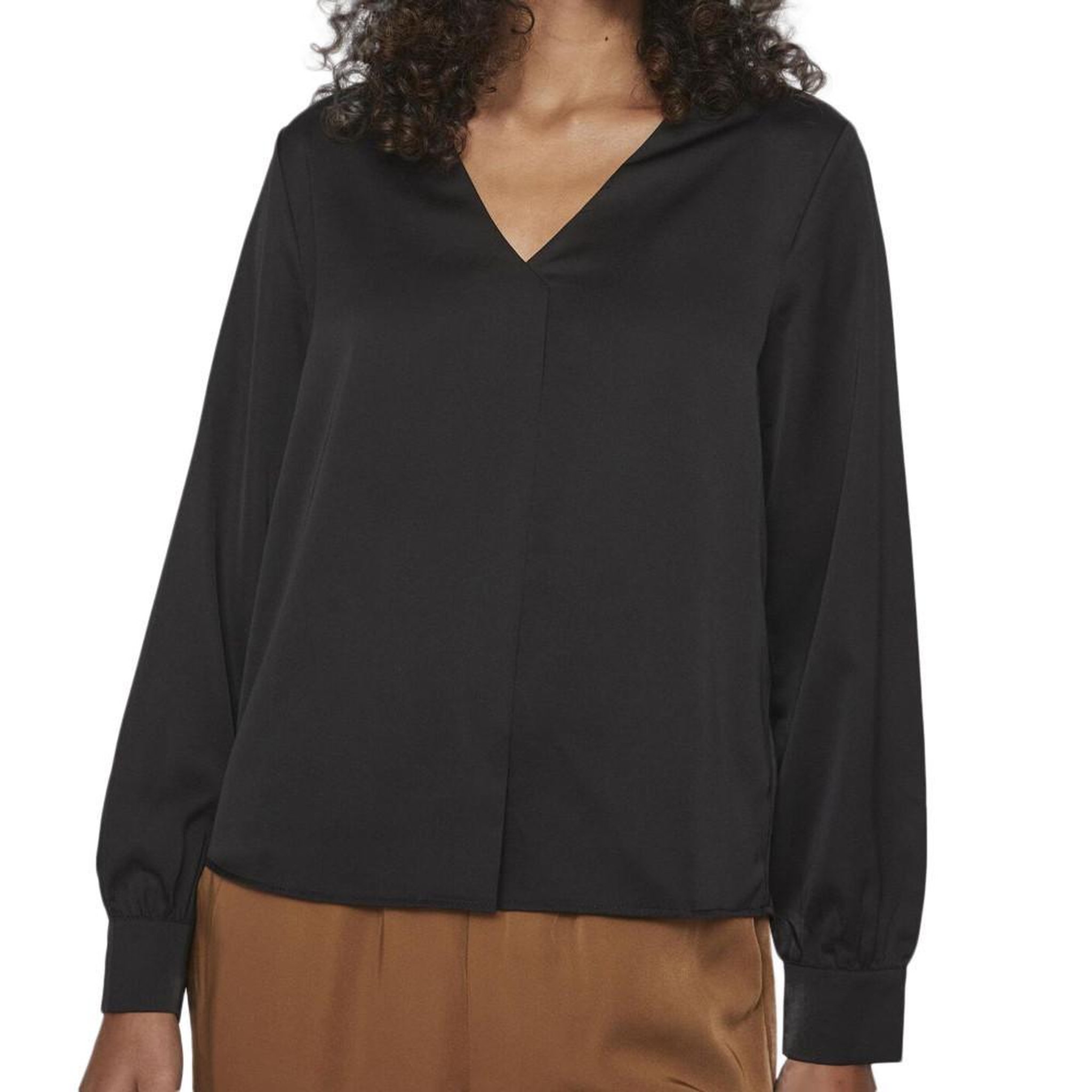 Vila Blouse e Femme Vila Viellette. Coloris disponibles : Noir