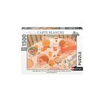 Nathan Puzzle 1500 pièces Nathan Le petit-déjeuner Florence Sabatier Collection Carte blanche