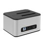 Voir la diapositive 2 : QOLTEC Station d'accueil Qoltec 50316 Argenté USB 3.0 Aluminium 8 To