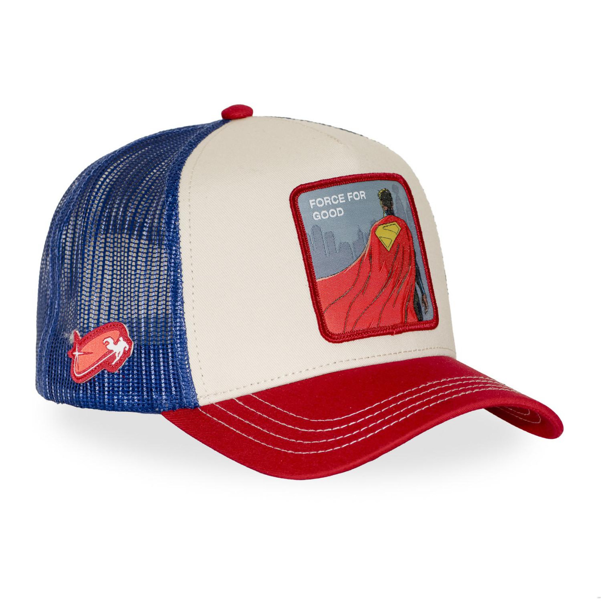 Voir la diapositive 3 : CAPSLAB Casquette trucker avec filet dc comics above all