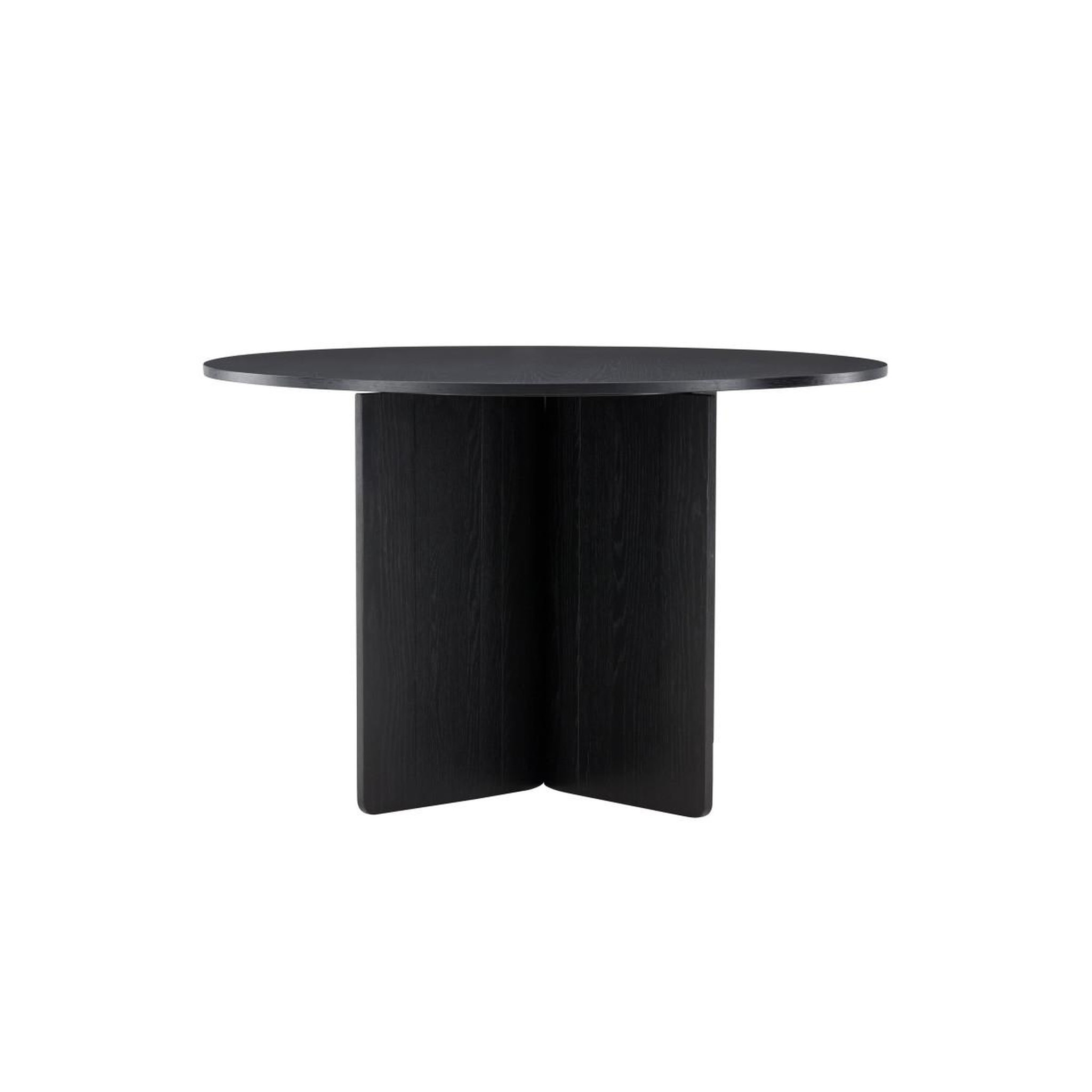 Voir la diapositive 4 : Paris Prix Table à manger ronde  tyreso  120cm noir