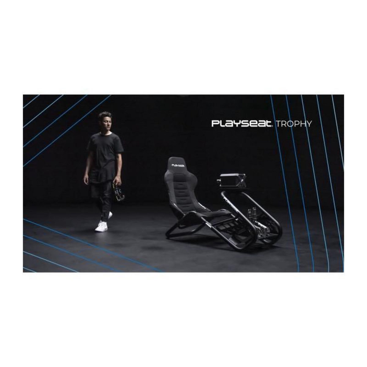 Playseat Siege de Simulation - PLAYSEAT - Trophy - Noir