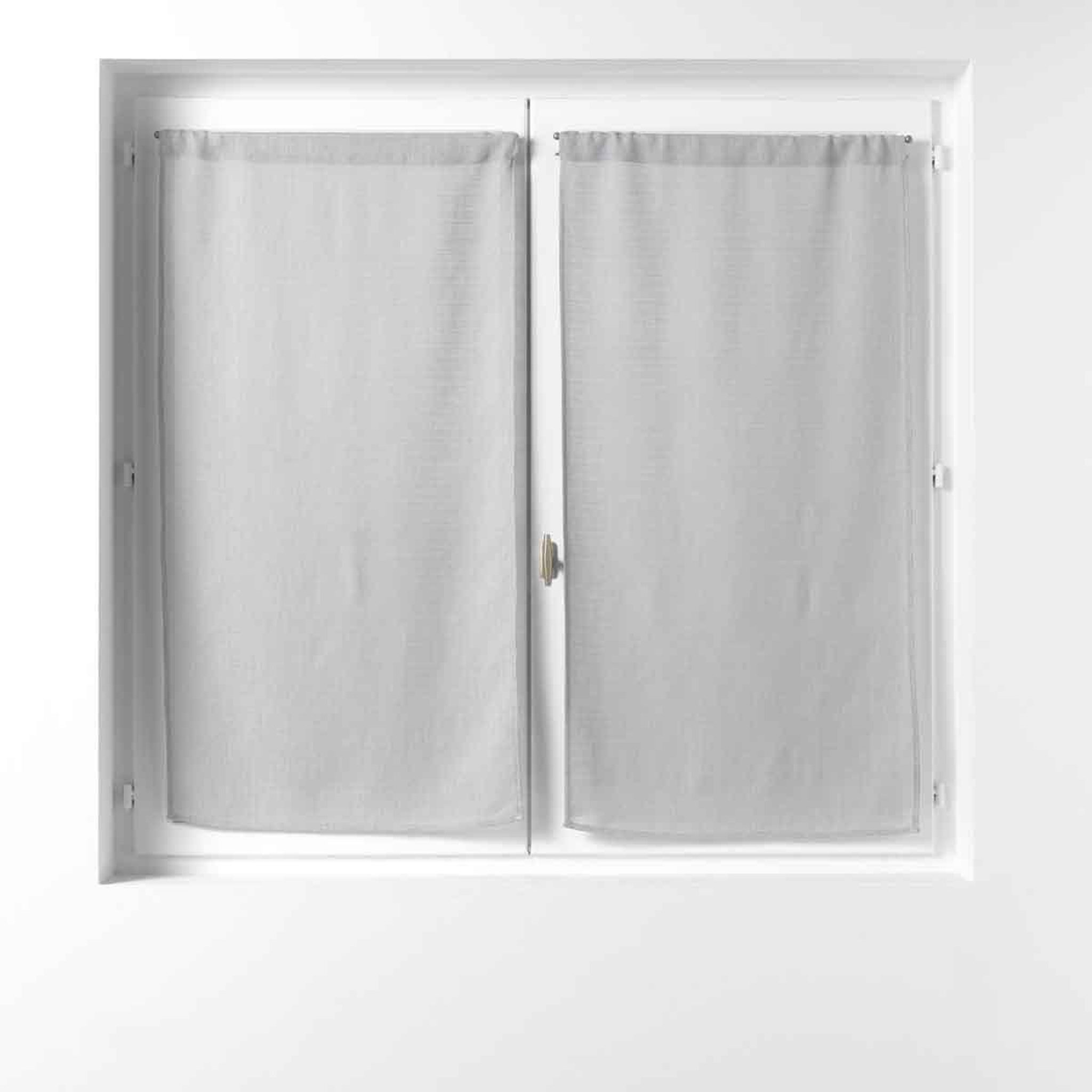 Douceur d'Intérieur Paire de voilages  soane  60x90cm gris