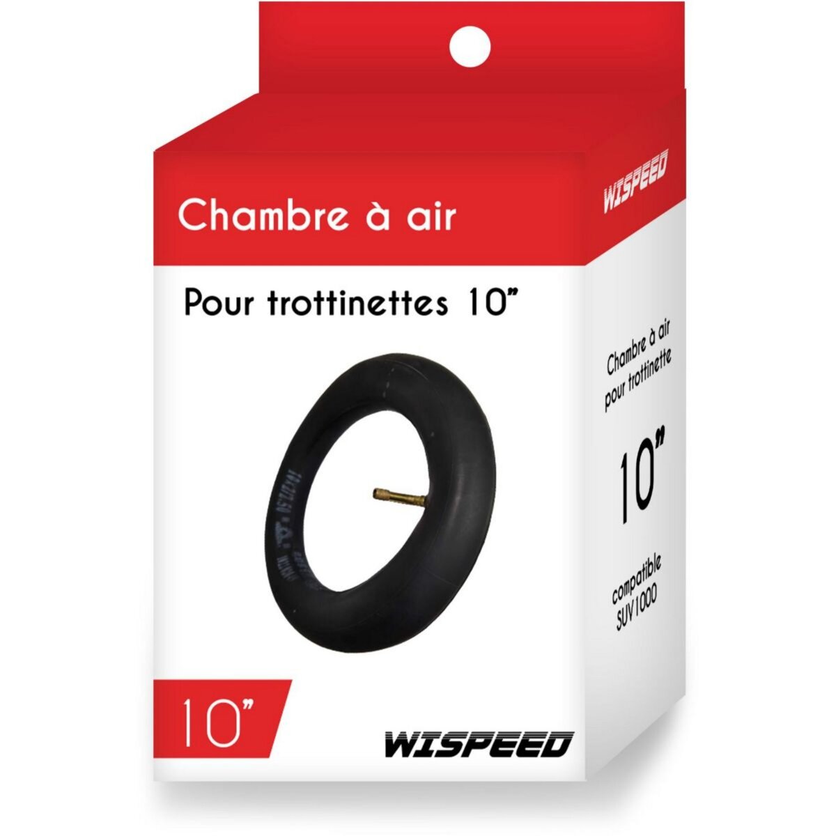 WISPEED Chambre à air 10 pouces - trottinette Wispeed SUV1000