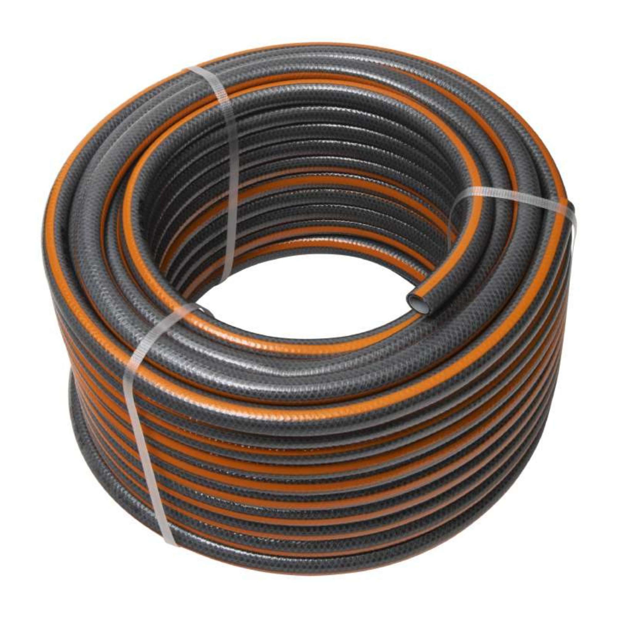 Voir la diapositive 1 :  Tuyau d'arrosage 15 mm anti-vrille renforcé 200 g/m Werkapro 40 m
