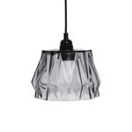 Paris Prix Lampe Suspension en Verre  Aurea  19cm Gris