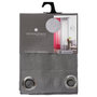 Voir la diapositive 3 : ATMOSPHERA Rideau Voilage  Rayure  140x240cm Gris