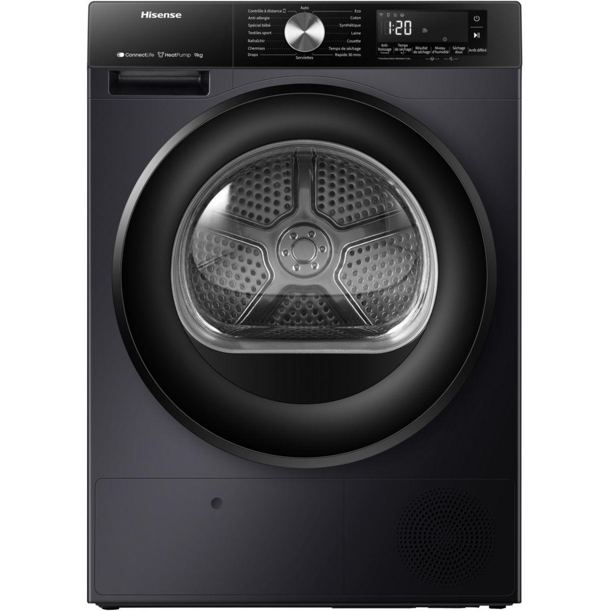 Hisense Sèche linge pompe à chaleur dh3s902bbcc