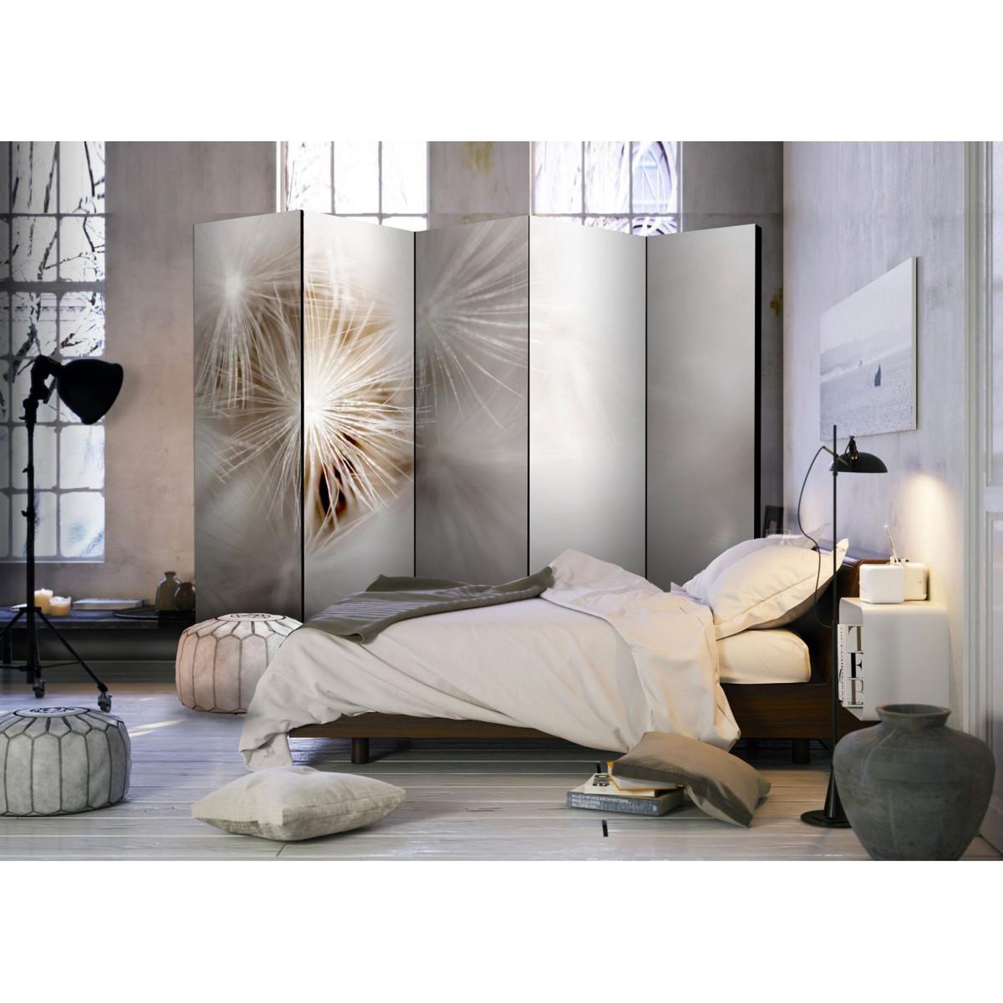 Voir la diapositive 2 : Paris Prix Paravent 5 volets  subtleness  172x225cm