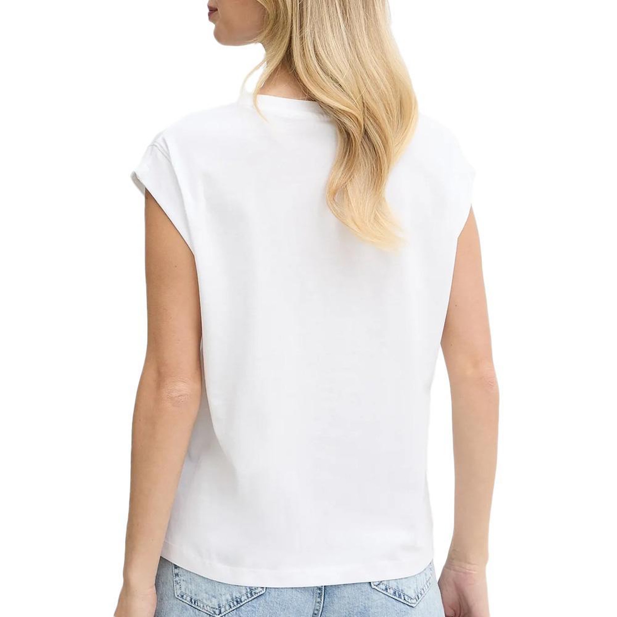Voir la diapositive 2 : Pepe Jeans T-shirt Blanc Femme Pepe Jeans Aurore