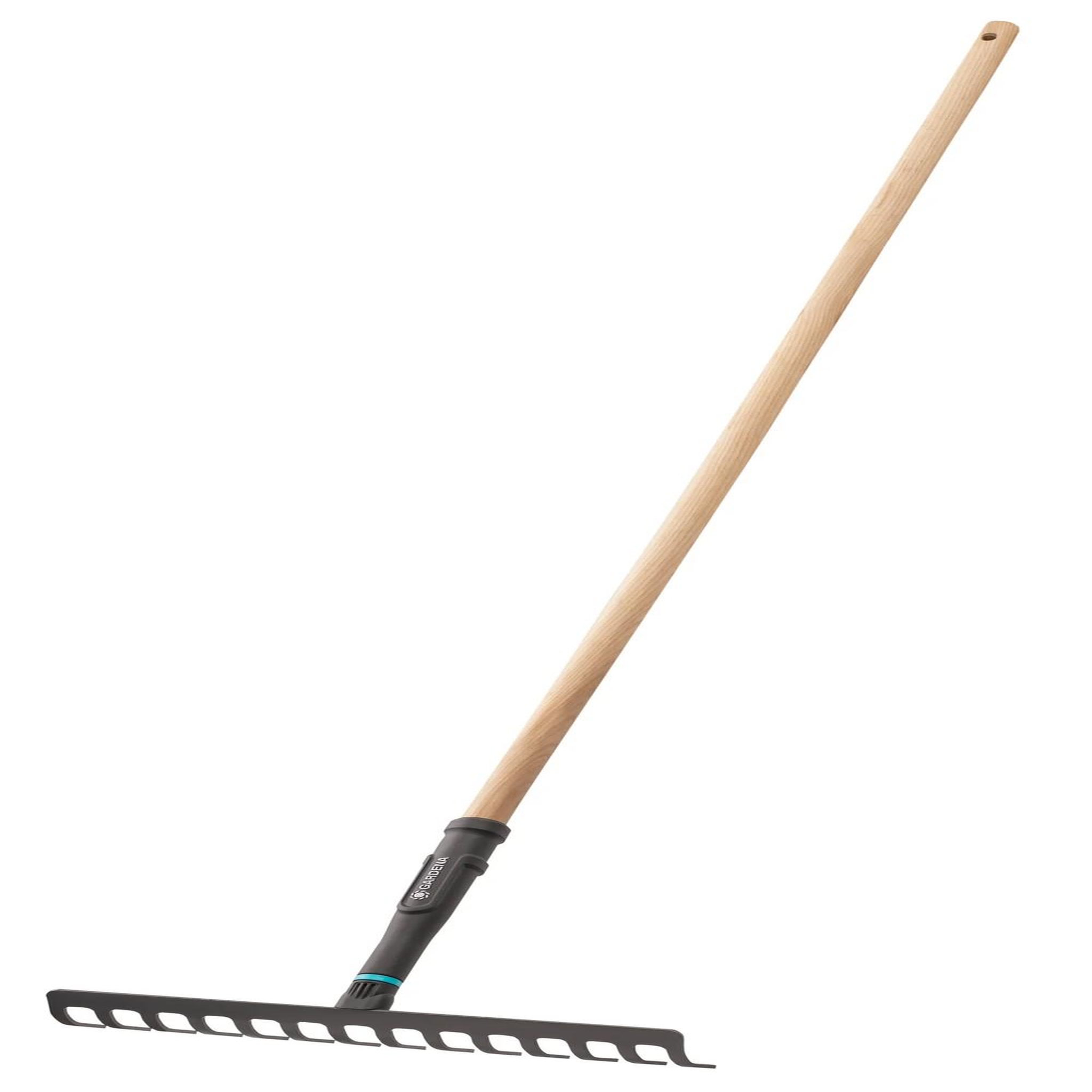 Gardena Râteau pureline - 36 cm - 14 dents acier - manche bois fsc 100 %