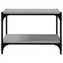 Voir la diapositive 5 : VIDAXL Meuble TV Sonoma gris 60x33x41 cm Bois d'ingenierie et acier