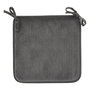 Voir la diapositive 1 : ATMOSPHERA Galette de Chaise Uni  Lilou  38x38cm Gris Foncé