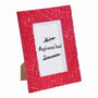 Voir la diapositive 1 : Paris Prix Cadre Photo Déco  Géométrique Frame  20x25cm Rouge