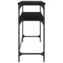 Voir la diapositive 5 : VIDAXL Table console noir 100x35,5x75 cm bois d'ingenierie