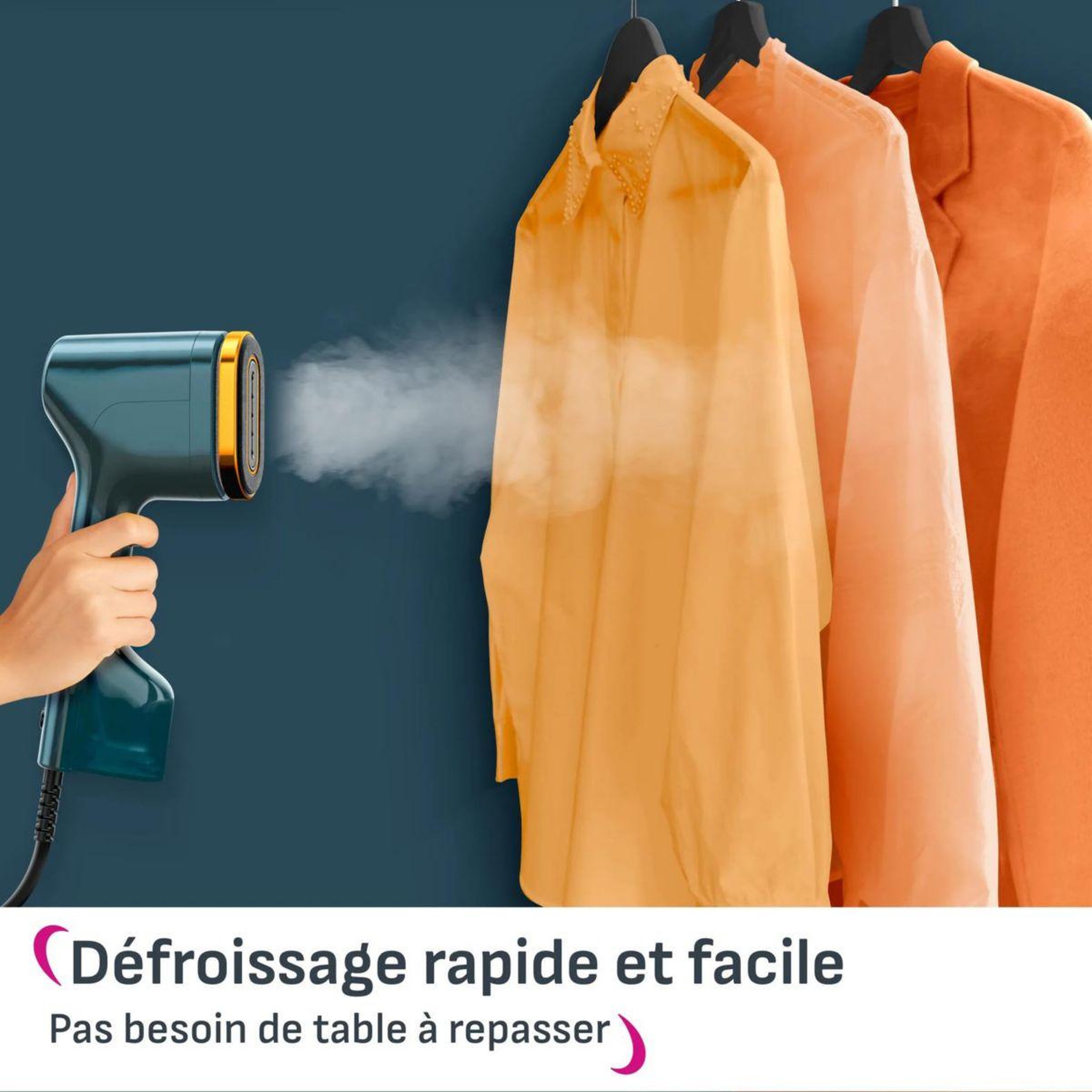 Voir la diapositive 4 : CALOR Défroisseur vapeur dt2050c0