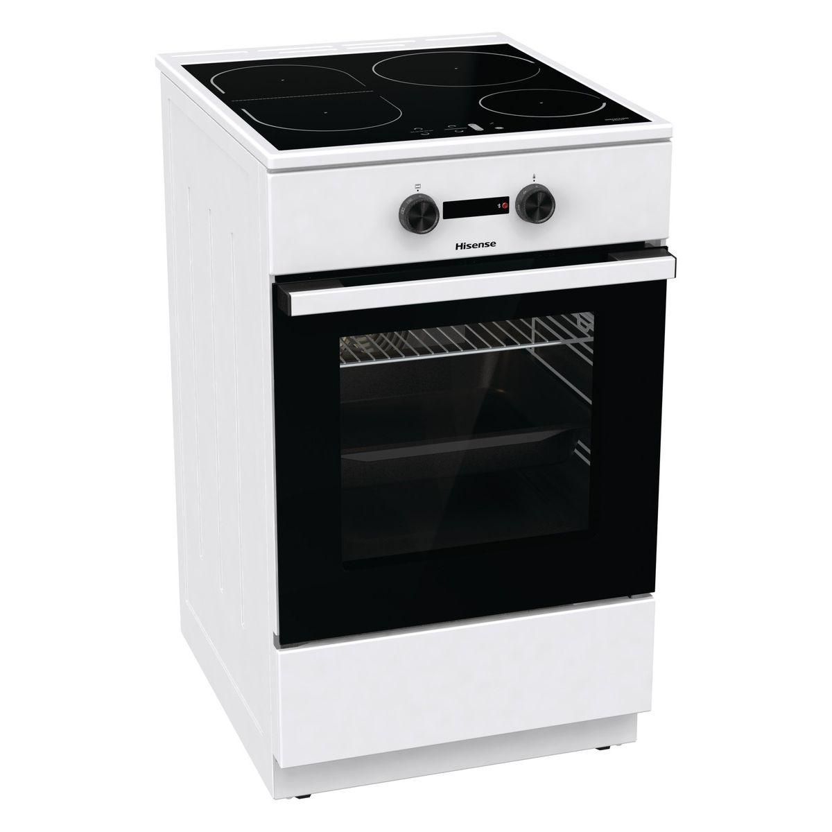Hisense Cuisinière induction HEIT5A40WG