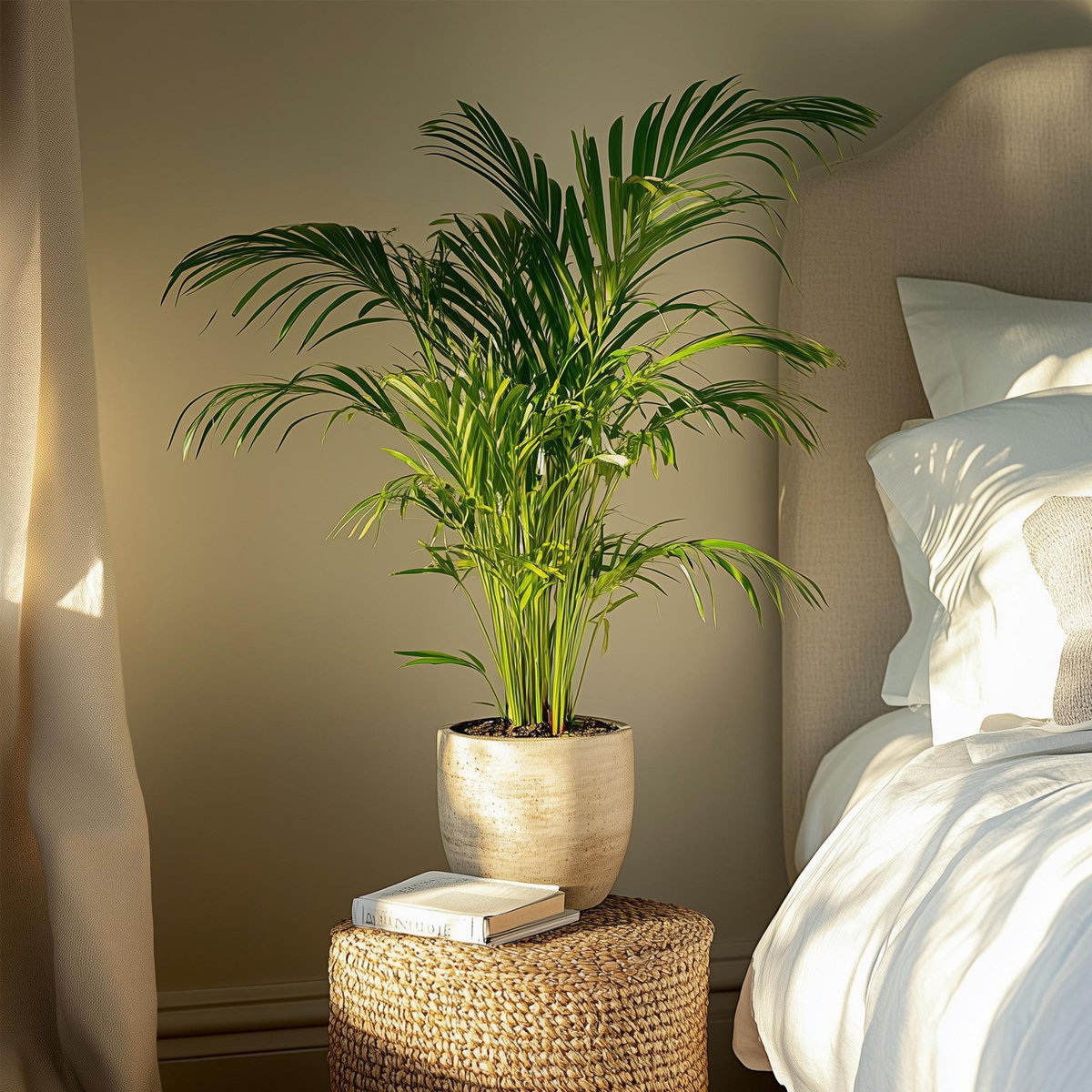 PLANT IN A BOX Palmier areca - Dypsis lutescens - Hauteur 60-70cm - ⌀17cm