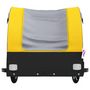 Voir la diapositive 6 : VIDAXL Remorque pour vélo noir et jaune 45 kg fer