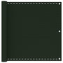 Voir la diapositive 1 : VIDAXL Ecran de balcon Vert fonce 90x500 cm PEHD
