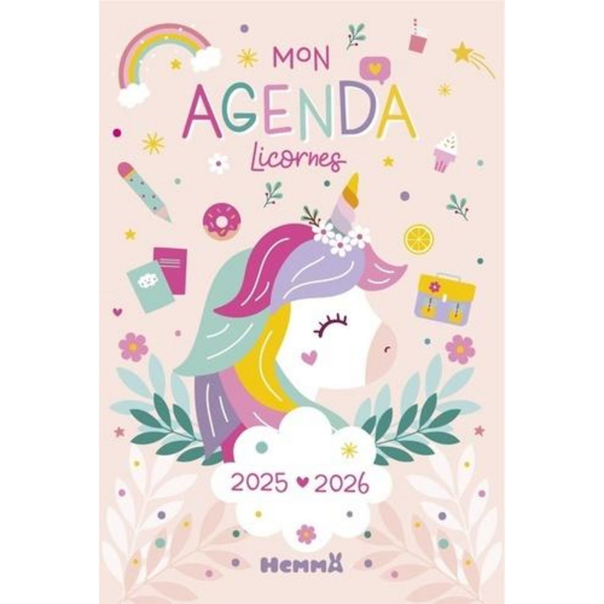 MON AGENDA LICORNES. EDITION 2025-2026, Carotte et compagnie