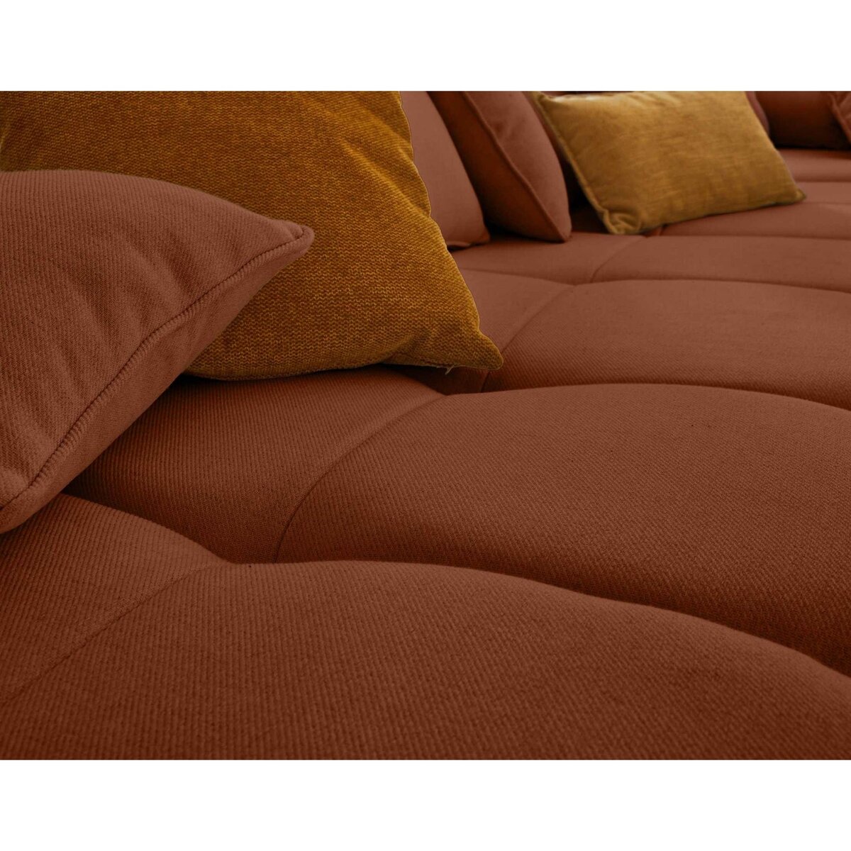 LISA DESIGN Caracas - module d'assise gauche - en tissu