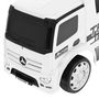 Voir la diapositive 5 : VIDAXL Camion à pédales Mercedes Benz Blanc