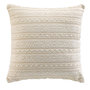 Voir la diapositive 1 : Paris Prix Housse de Coussin  Fantaisie  40x40cm Naturel
