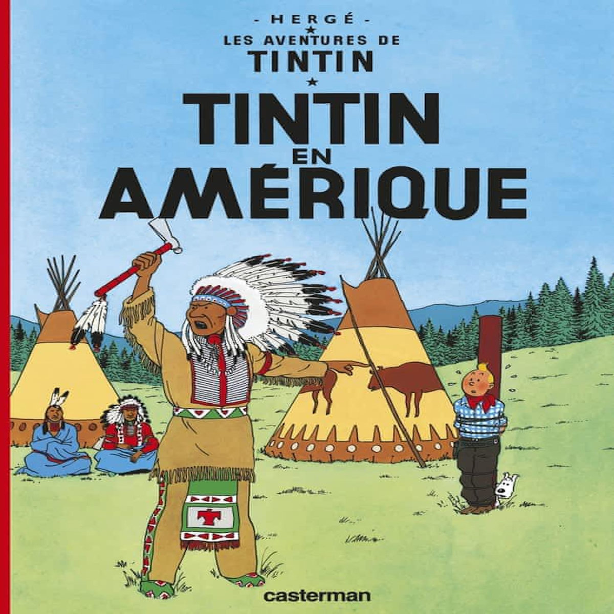 LES AVENTURES DE TINTIN TOME 3 : TINTIN EN AMERIQUE, Hergé