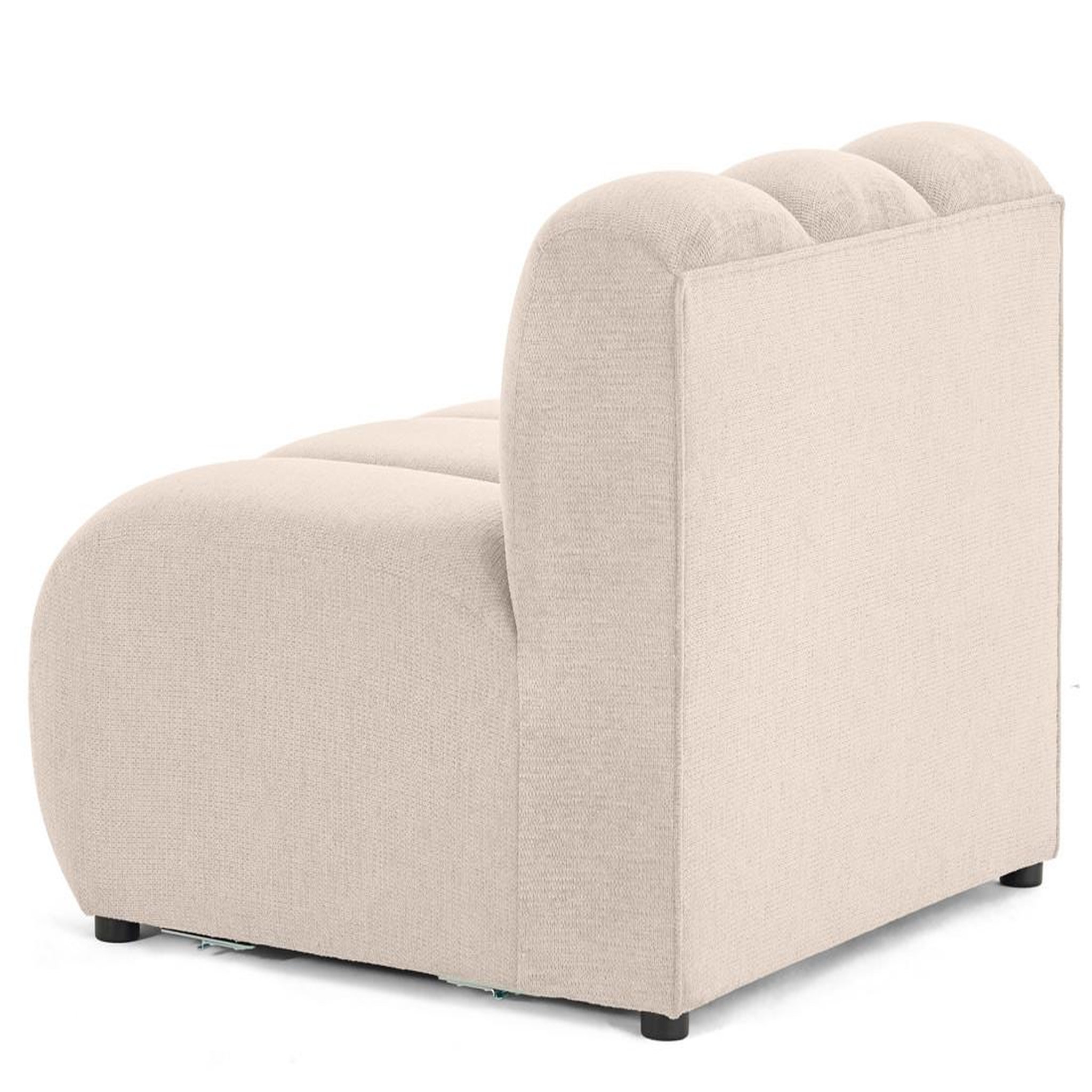 Voir la diapositive 5 : BEST MOBILIER Debbie - module d'assise en tissu texturé