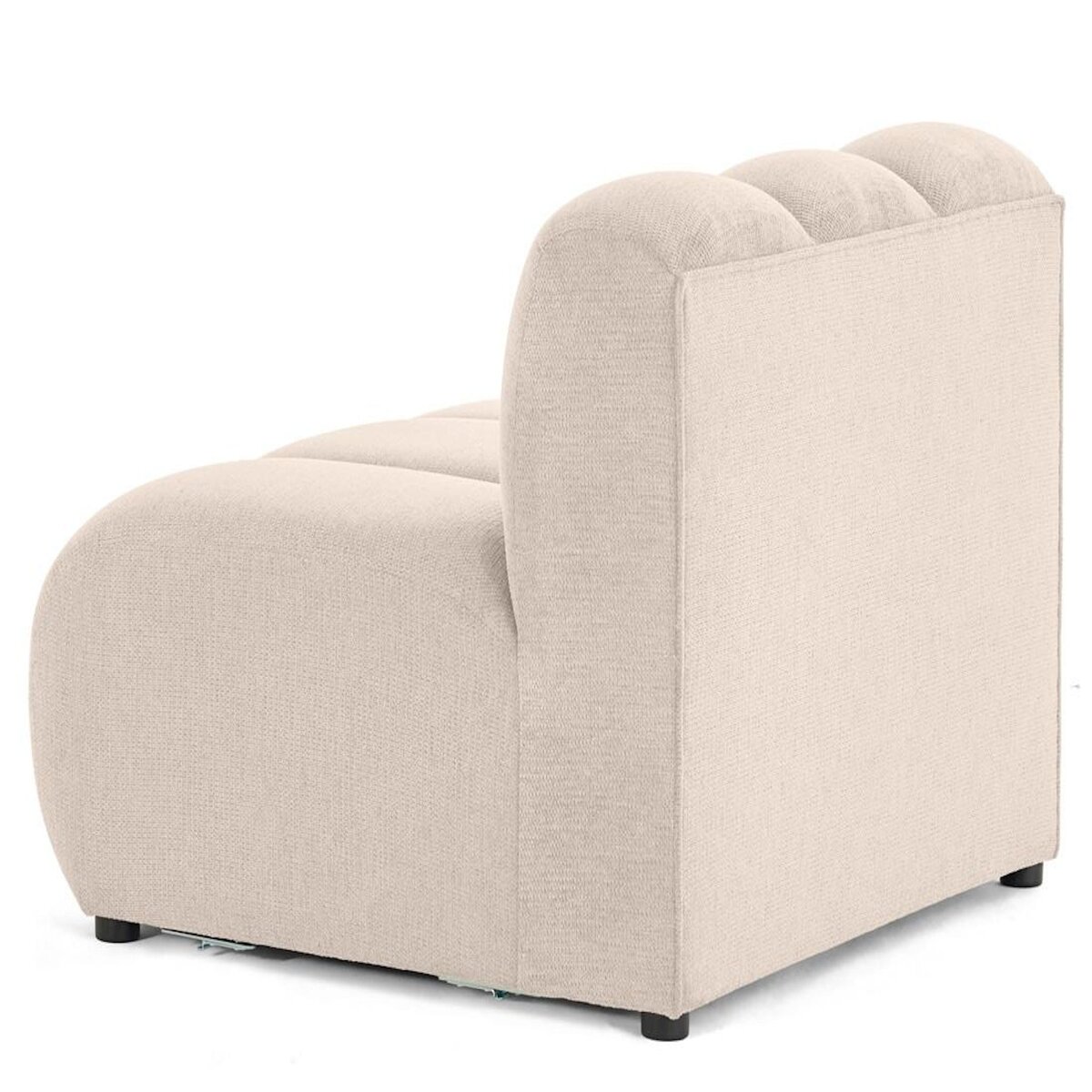 LISA DESIGN Debbie - module d'assise en tissu texturé