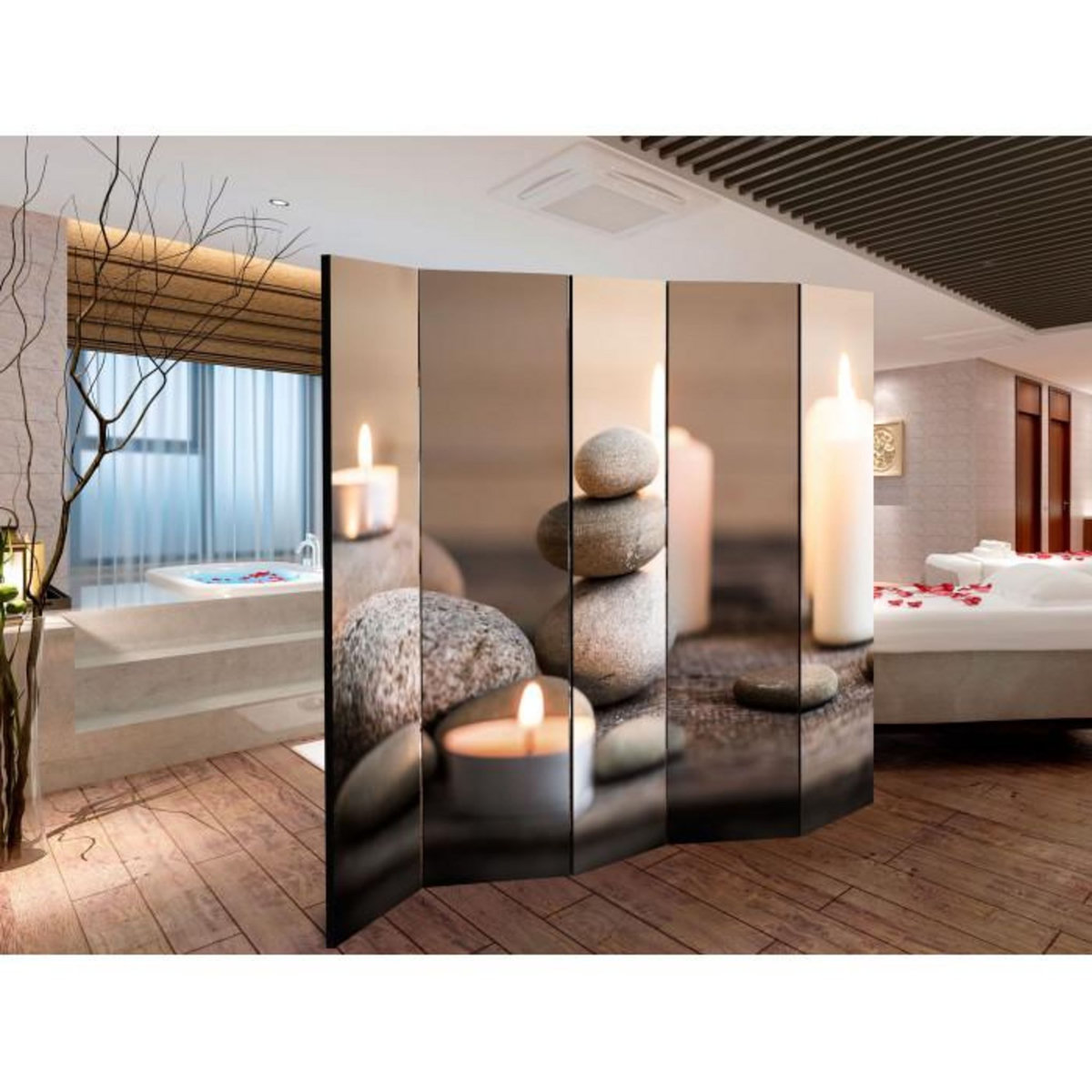 Paris Prix Paravent 5 Volets  Rest  172x225cm