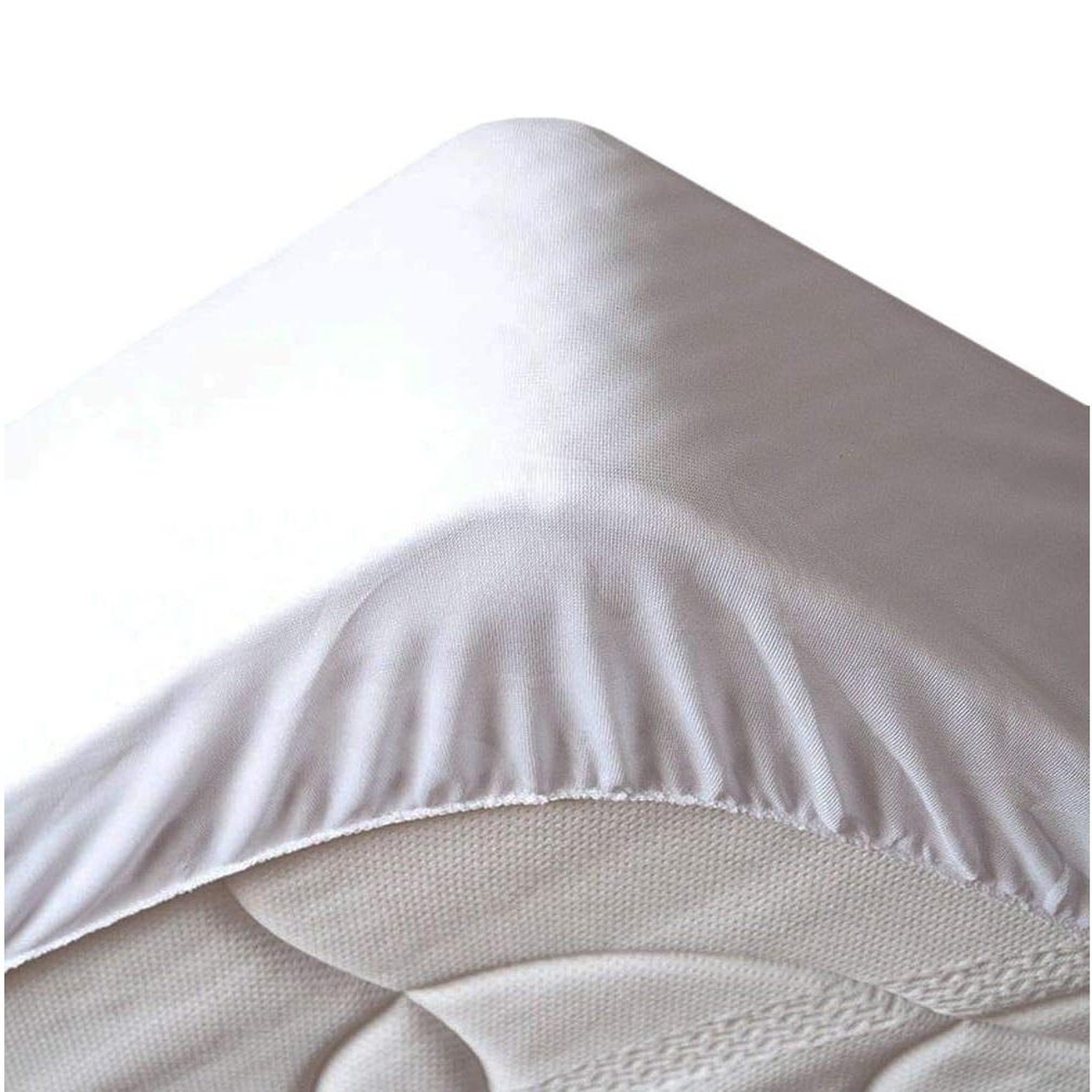 Voir la diapositive 1 : Eden Protege matelas en coton 90 x 190 cm elisa