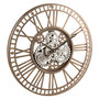 Voir la diapositive 1 : Paris Prix Horloge Murale Design  Chiffres Romains  60cm Or