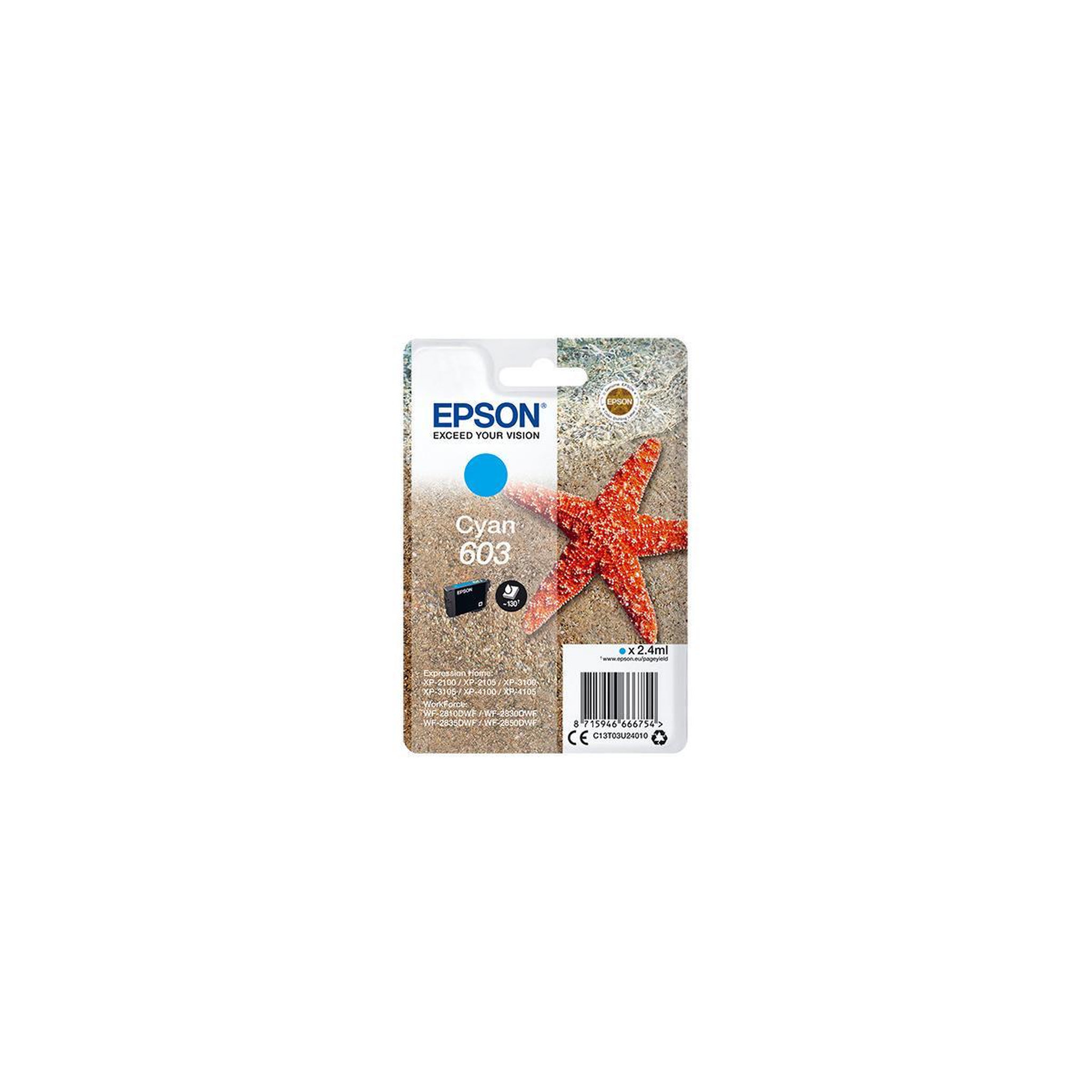 Voir la diapositive 2 : Epson CONSOMMABLE EPSON C 13 T 03 U 24010