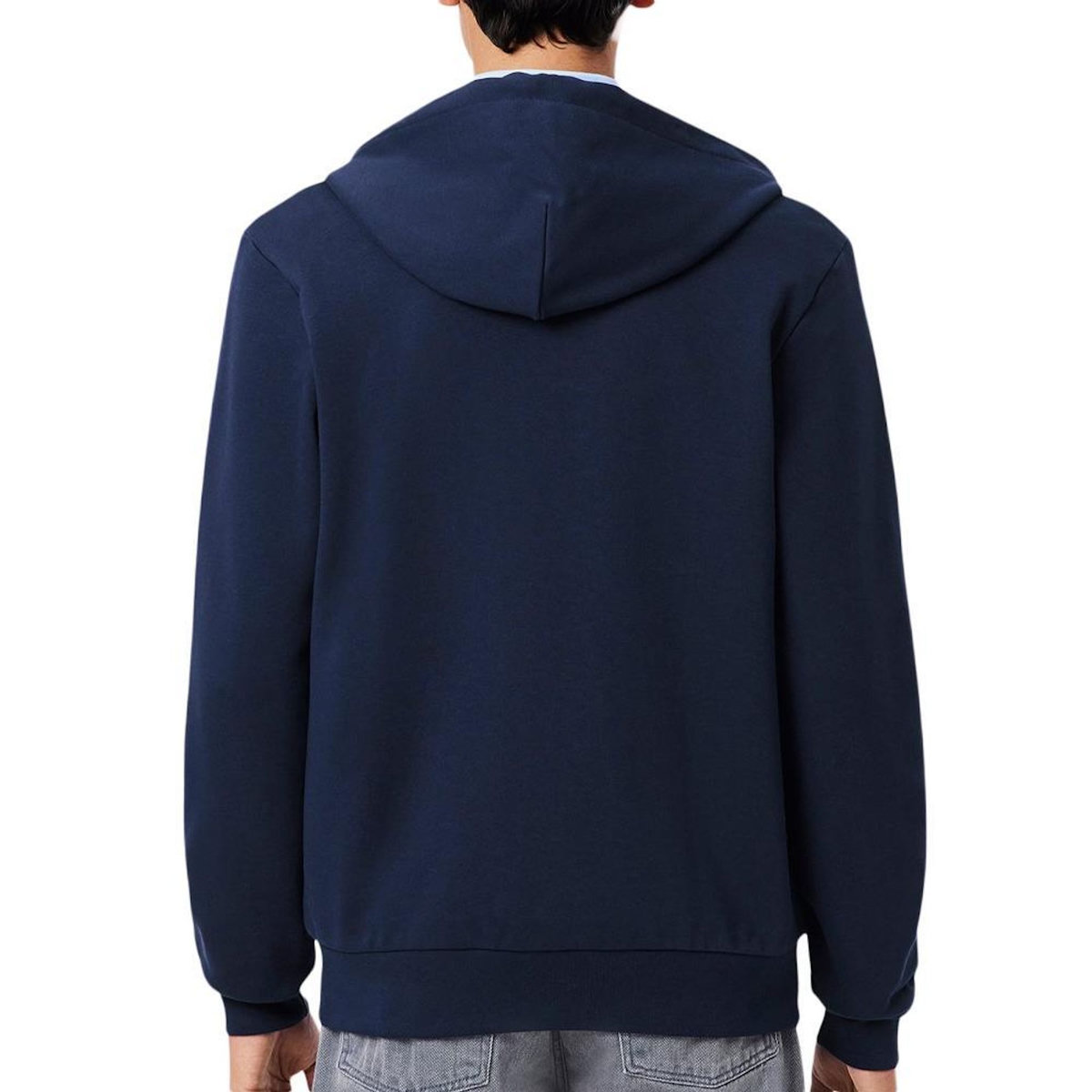 Lacoste Sweat Zippé Marine Homme Lacoste Classic Fit