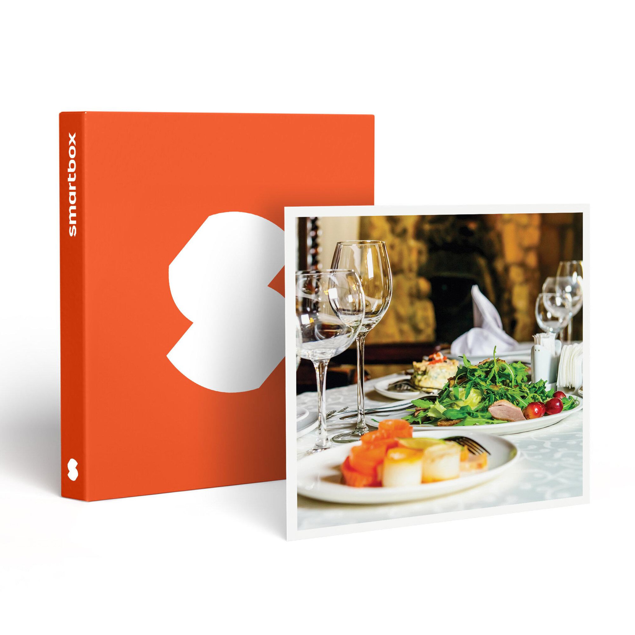 Smartbox Repas d'exception pour 2 à la table d'une adresse prestigieuse - coffret cadeau gastronomie