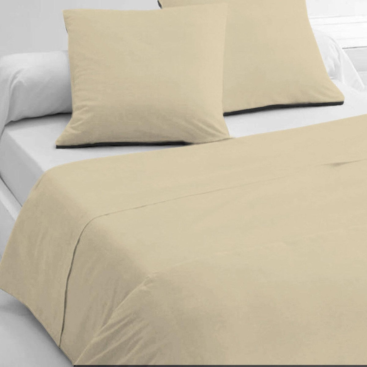 Home collection Drap plat 100% coton uni