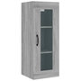 Voir la diapositive 2 : VIDAXL Armoire murale suspendue Sonoma gris 34,5x34x90 cm