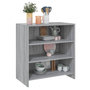 Voir la diapositive 4 : VIDAXL Buffet Sonoma gris 70x40,5x75 cm Bois d'ingenierie