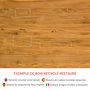 Voir la diapositive 3 : Rendez vous déco Table basse ronde en bois de teck recyclé D80 cm-Bana