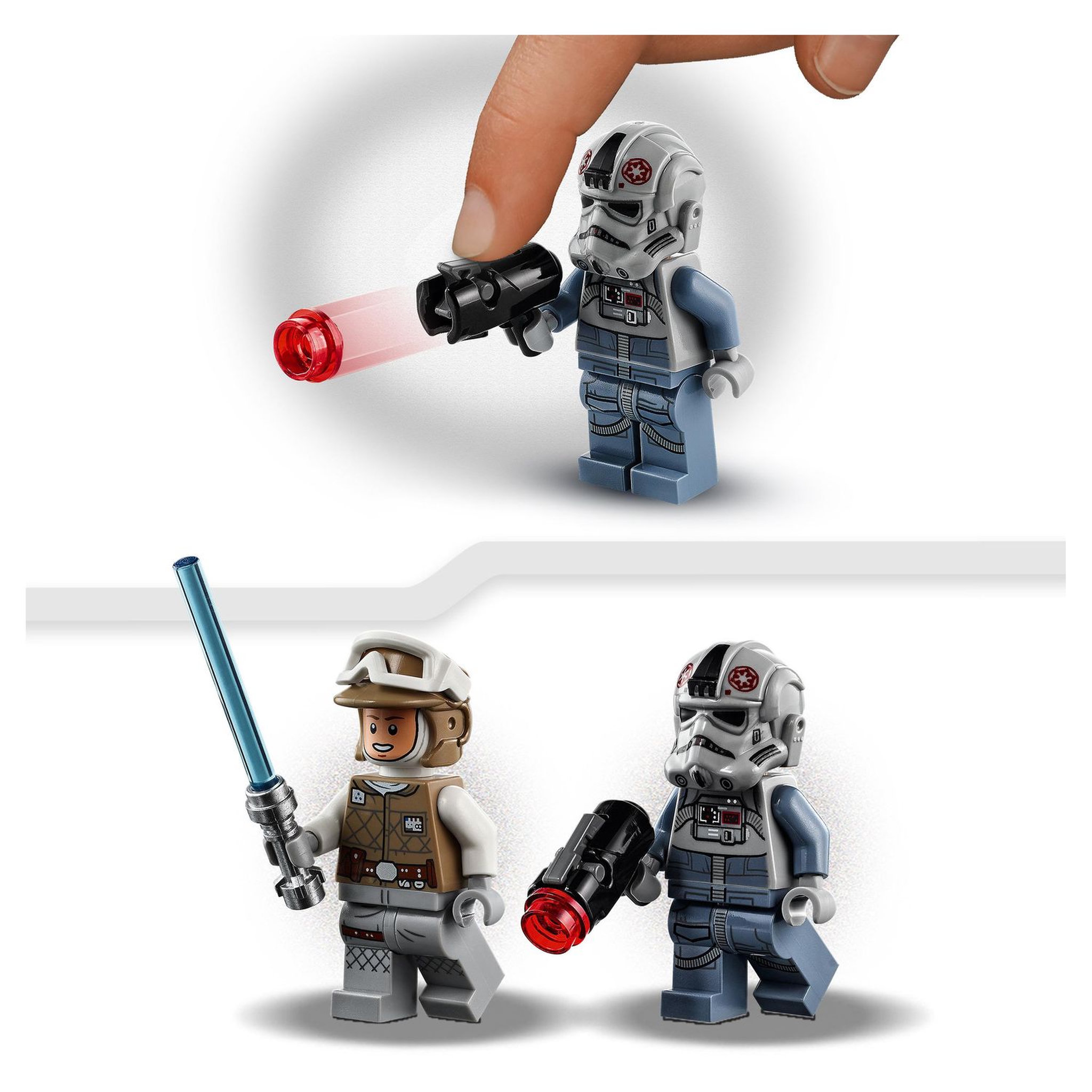 Voir la diapositive 4 : LEGO Star Wars 75298 - Microfighters AT-AT contre Tauntaun
