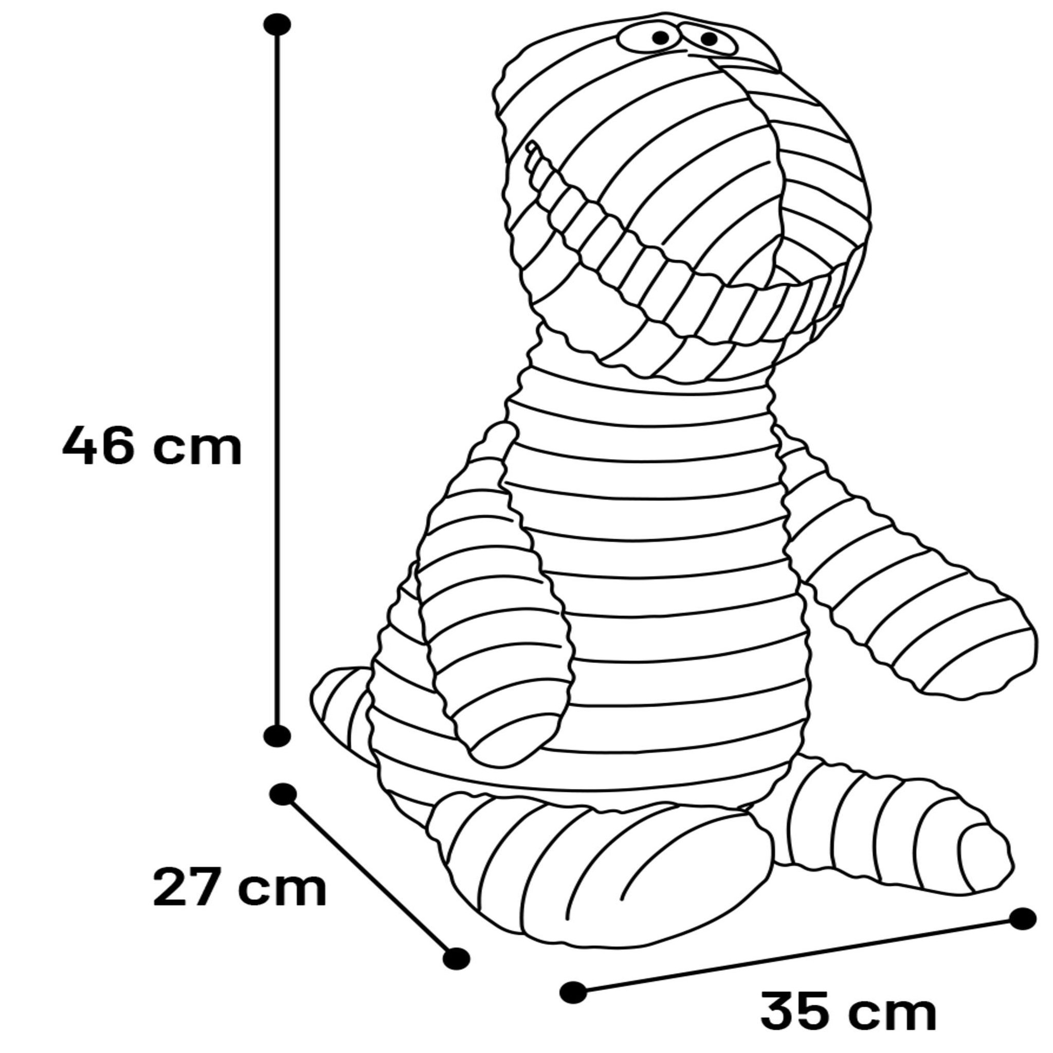 Voir la diapositive 3 : Eden Peluche sonore crocodile design et moderne