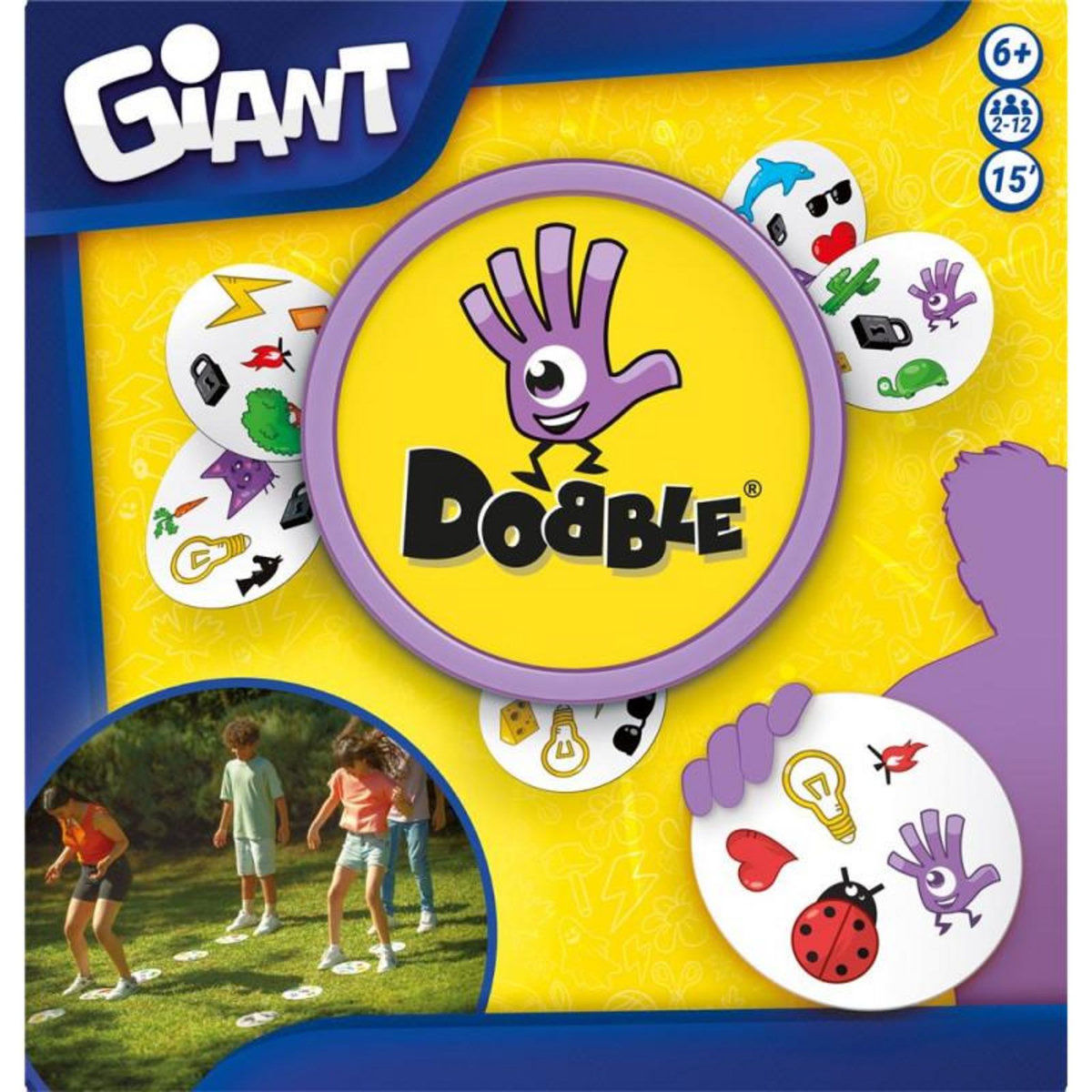 Asmodee Jeu d'ambiance Asmodee Dobble Giant