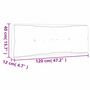 Voir la diapositive 6 : VIDAXL Coussins de palette lot de 2 motif de feuilles tissu