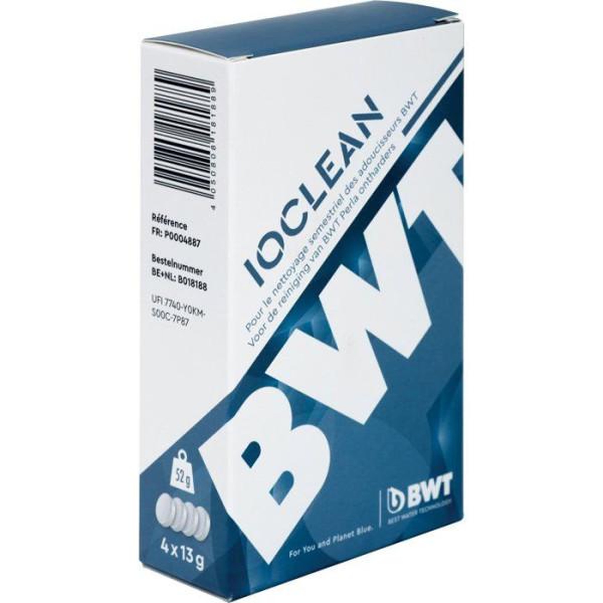 Voir la diapositive 2 : BWT Solution entretien adoucisseur - BWT - IOCLEAN/Entretien - Nettoyage résines - Élimination dépôts & contaminants
