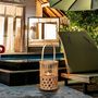 Voir la diapositive 4 : Paris Prix Lanterne en Bambou  Anse Tressée  55cm Naturel