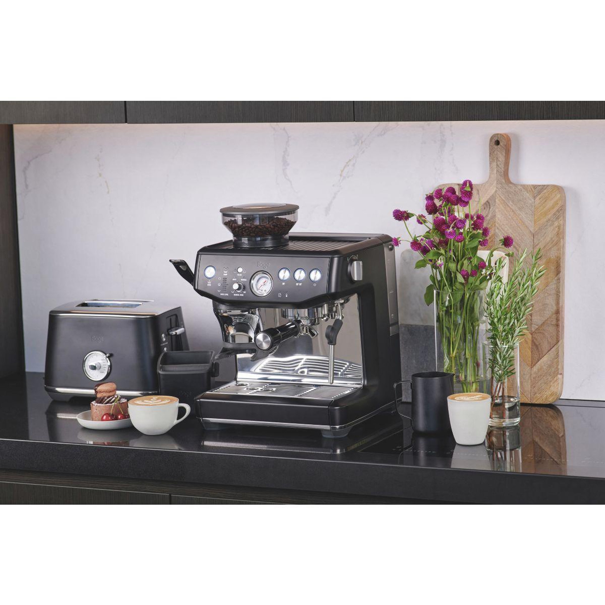 Voir la diapositive 3 : SAGE APPLIANCES Machine à expresso impress ses876btr4eeu1